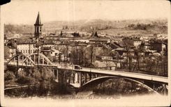 CPA Montauban the new Bridge and Supiac