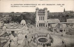 CPA Exposition Internationale des Arts Decoratifs Paris 1925 Vue Generale sur l Espanade des Invalides