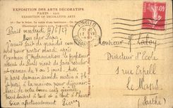 CPA Exposition des Arts Decoratifs Paris 1925 Sur la Seine