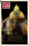 CPA Exposition Internationale de Arts Decoratifs Paris 1925 Paris la Nuit Place de la Concorde