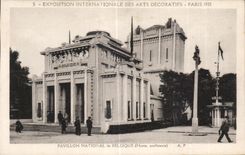 CPA Exposition Internationale des Arts Decoratifs Paris 1929 Pavillon National de Belgique