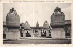 CPA Exposition Internationale des Arts Decoratifs Paris 1925 Pavillon Manufacture de Sevres