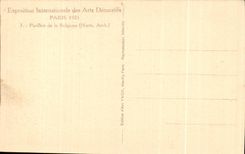 CPA Exposition Paris Des Arts Decoratifs 