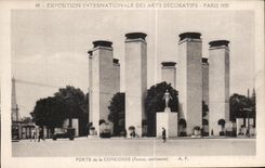 CPA Porte de la Concorde