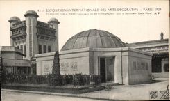 CPA Exposition Paris Des Arts Decoratifs Pavillon de Tissus et des Etoffes