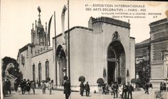 CPA Exposition Paris Des Arts Decoratifs Pavillon National de Belgique