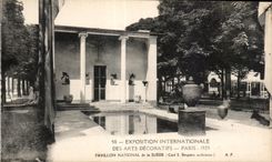 CPA Exposition Internationale des arts Decoratifs Paris 1925 Pavillon National de la Suede