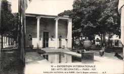 CPA Exposition Internationale des arts Decoratifs Paris 1925 Pavillon National de le Suede