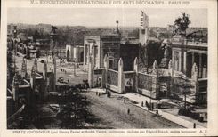 CPA Exposition Internationale des arts Decoratifs Paris 1925 Porte d Honneur