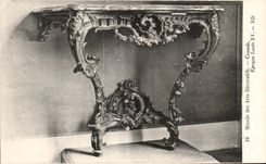 CPA Musee des arts Decoratifs Console Louis XV