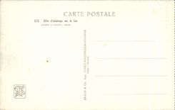 CPA Effet d Eclairage sur le lac