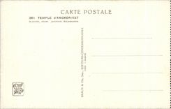 CPA Temple d Angkor Vat