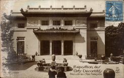 CPA Exposition des arts Decoratifs Pavillon de l Asie Francaise