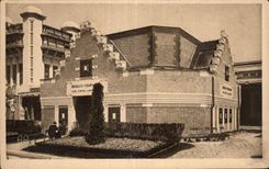 CPA Paris Exposition des arts Decoratifs Pavillon des Tissus et des Etoffes d Ameublement de Roubaix et de Tourcoing