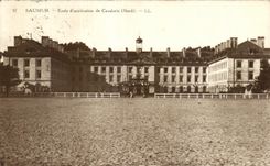 CPA Saumur Ecole d application de Cavalerie (Nord) Cheval Horse