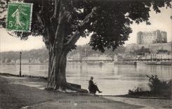CPA Saumur Le Coteau Vue prise du Marronnier