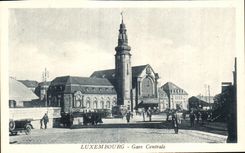 CPA Luxemborg Central station