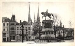 CPA Luxemborg Places Guillaume