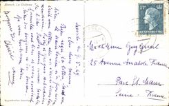 CPA Luxemborg Mersch the castle