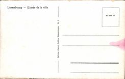 CPA Luxemborg Entrance of the city