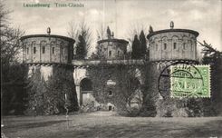 CPA Luxemborg Three Nipples