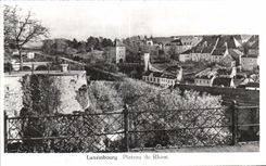 CPA Luxembourg Plate of Rham