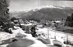 CPSM Suisse Montana et les Alpes Valaisannes