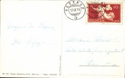 CPA Geneva roads and the jet water