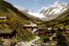 CPSM Suisse Blatten im Lotschental Anengrat Lotschenlucke Sattelhorn