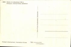 CPSM Suisse Blatten im Lotschental Anengrat Lotschenlucke Sattelhorn