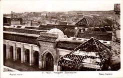 CPA Maroc Fez Mosquee Quaraouine