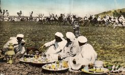 CPA Morocco Scenes and Standards Celebrates indigenous