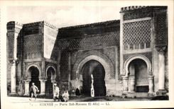 CPA Maroc Meknes Porte Bab Mansou El Alluj