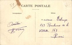 CPA the Champagne Epernay Castle Perrier