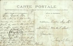 CPA Epernay Panoramic View Train