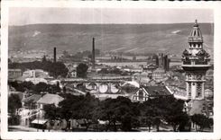 CPA Epernay (the Marne) View Tower Champagne Union the Bridge
