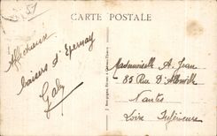 CPA Epernay (the Marne) Castle Perrier