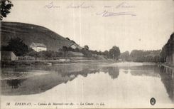 CPA Epernay Slope of mareuil on Ay Cut