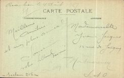 CPA Guerre Argonne Neuville with the Bridge a street after the bombardment Aims Bourges