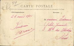 CPA Montmirail the Castle of Beaumont