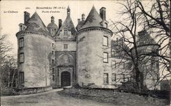 CPA Beaupreau Le Chateau Porte d entree