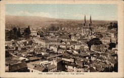 CPA Cholet Vue aerienne 