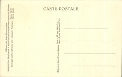 CPA Le RP Faye Disant La Messe