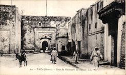 CPA Morocco Taza Gate of Mechouard of the sultan