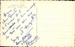 CPA Morocco Scenes   Standard Carrying Cape water Folklore Costume Man