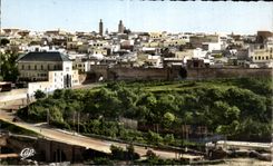 CPSM Maroc Meknes Vue generale sur la Ville Indigene