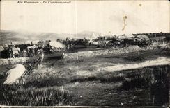 CPA Morocco Ain Hamman the Caravanserai