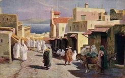 CPA Morocco Edition Of Chocolatere Aiguebelle Ass Donkey