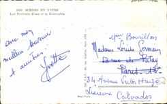 CPA Morocco Scenes and Standards the Carriers water and Koutoubia Folklore Costume