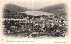 Gerardmer Panorama de la Ville el du Lac